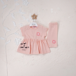 Kız Güneş Funny Baskılı 6-18 Aylık Takım