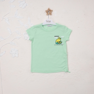 Kız Limon Sırt Baskılı 5-8 Yaş Badi