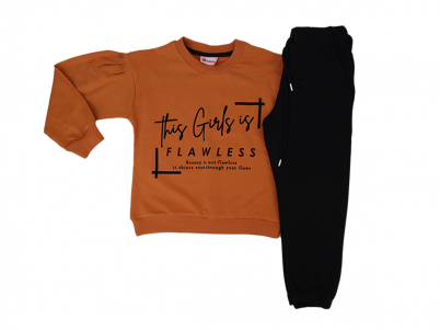 5-8 YAŞ THIS GIRLS İS YAZILI 2'Lİ TAKIM (2İP) 